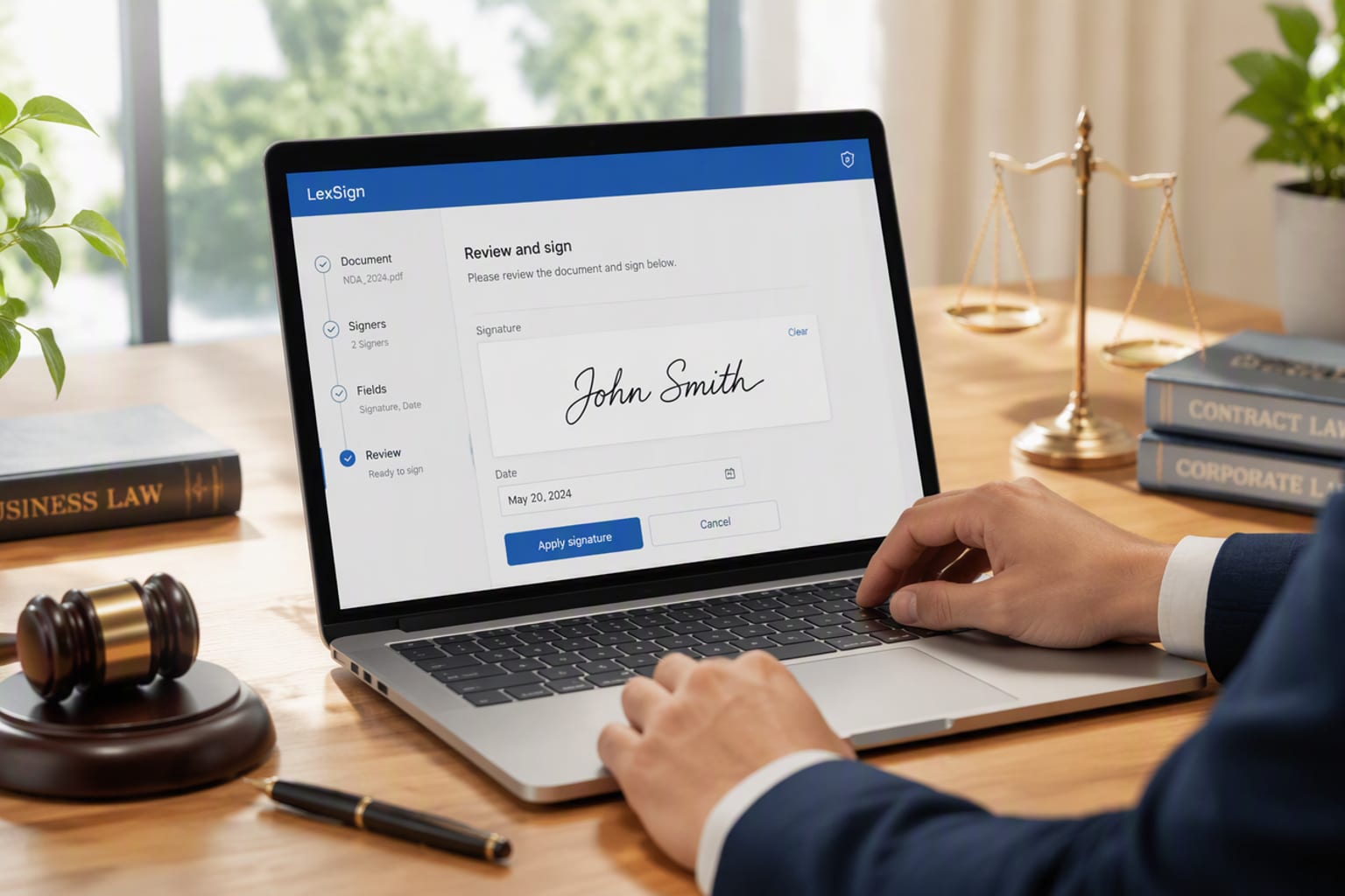 DocuSign e-signature review hero