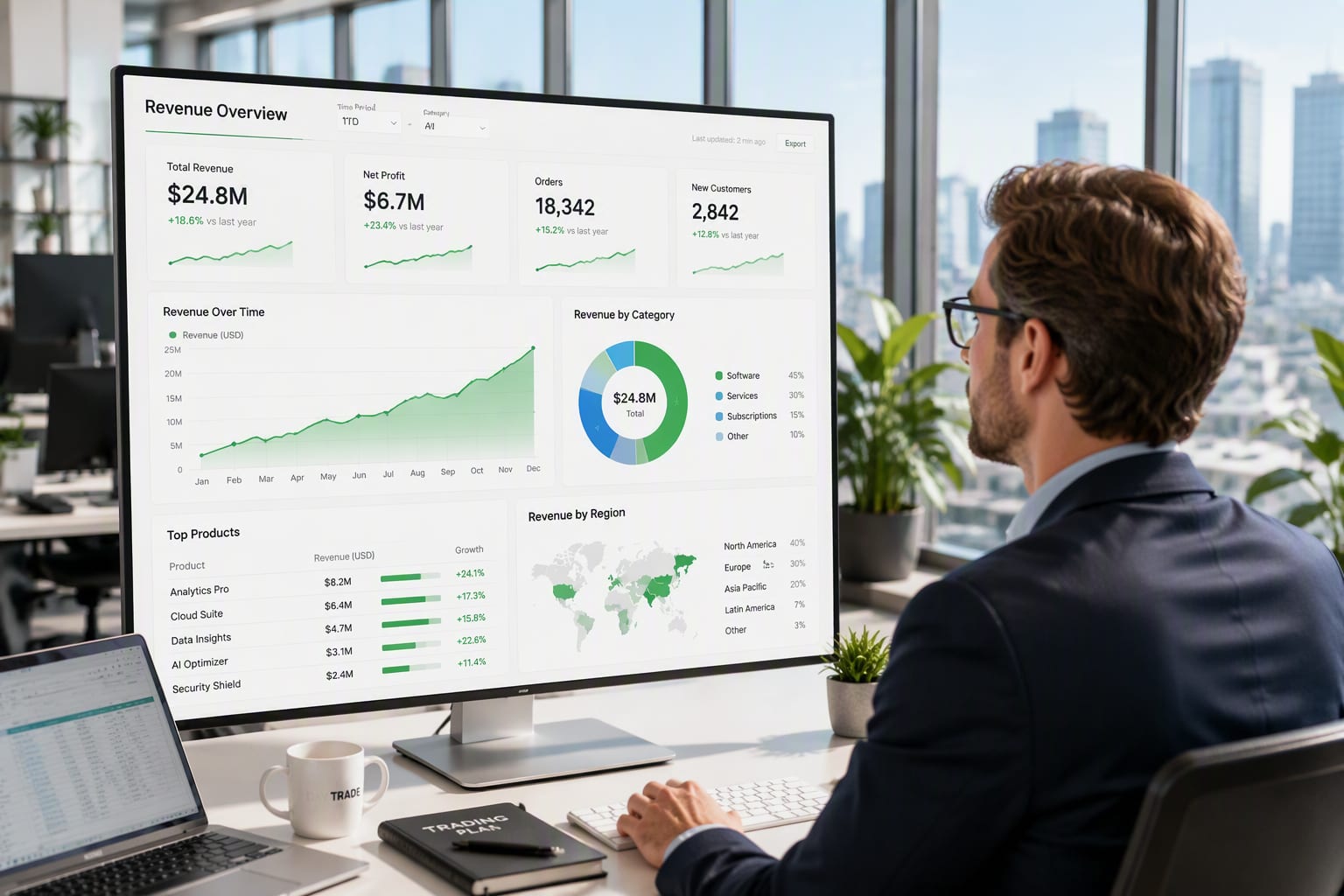 Nvidia Posts a Record $96.2 Billion Quarter — and Says the AI Boom Is Still Early