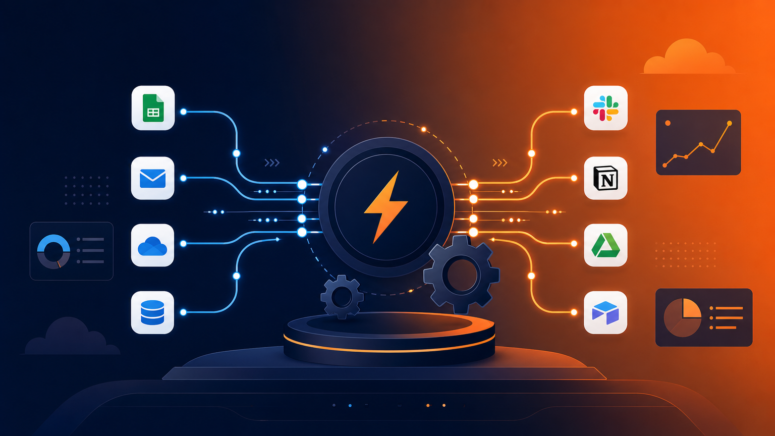 Zapier automation platform connecting apps